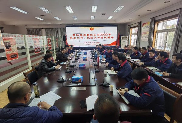 公司召開會議傳達集團公司黨建工作、紀檢工作會議精神