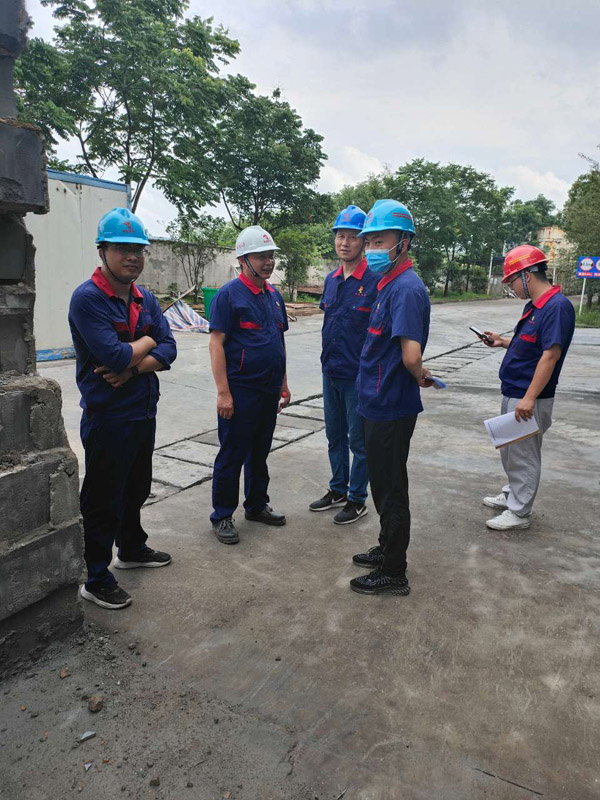 公司開展二季度安環(huán)、消防、防汛綜合大檢查