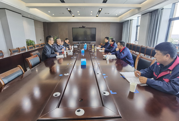 葛洲壩集團(tuán)、中鐵十四局集團(tuán)到公司調(diào)研