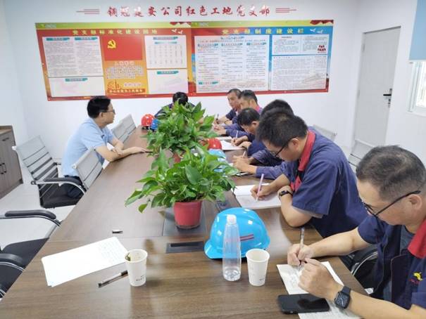 公司開展第三季度安全、環(huán)保、消防綜合檢查 